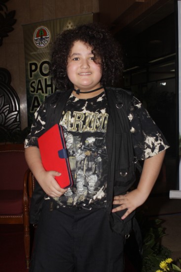 Diego Robbanna yang ditunjuk  oleh Kementrian Kehutanan, Polda Banten dan USR Assosiates menjadi \\\'Duta Lingkungan\\\'