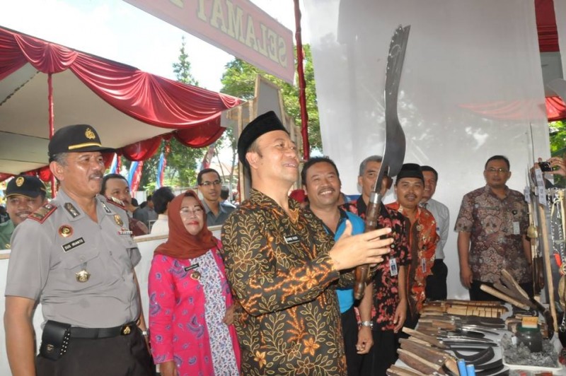 Karang Lewas Expo Dibuka Bupati