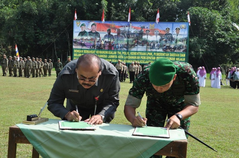 Kegiatan TMMD di Banyumas Ditutup