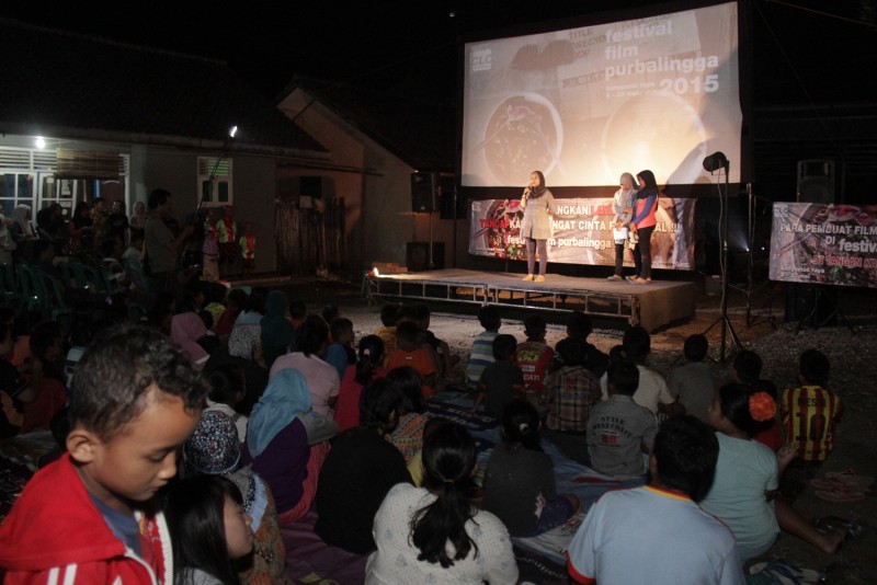 Suasana salah satu lokasi layar tanjlep FFP 2015