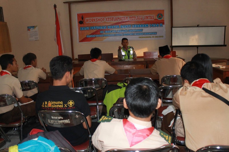 Workshop pramuka PAM Lebaran