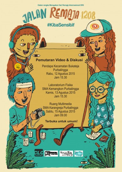 Pesta Film Dan Diskusi Bakal Ramaikan Hari Remaja Internasional 2015 di Purbalingga