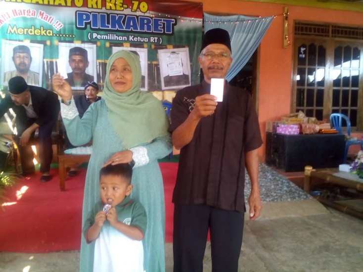 Merayakan HUT RI dengan Pemilihan Ketua RT
