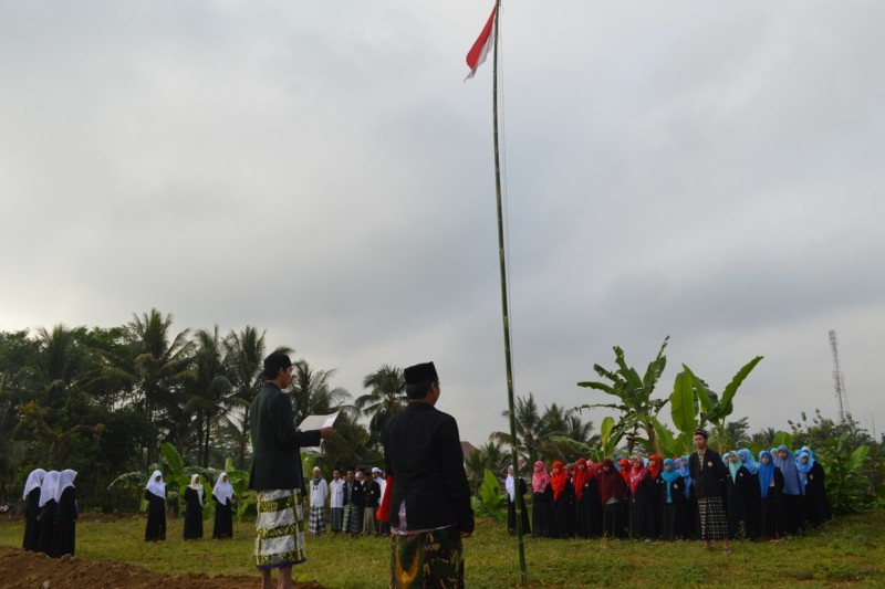 Suasana Upacara Peringatan HUT RI