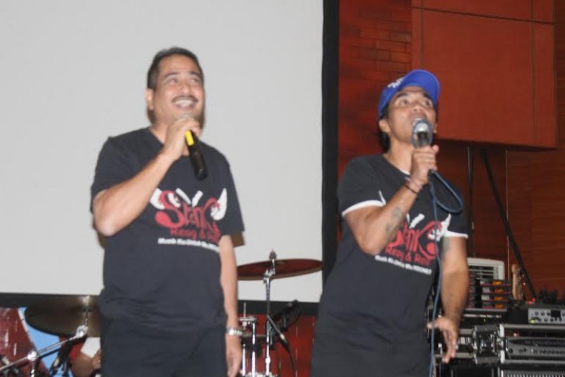 Kaka duet dengan Menteri Pariwisata Arief Yahya menjanjikan tembang Kutakbisa (Foto Tebe)