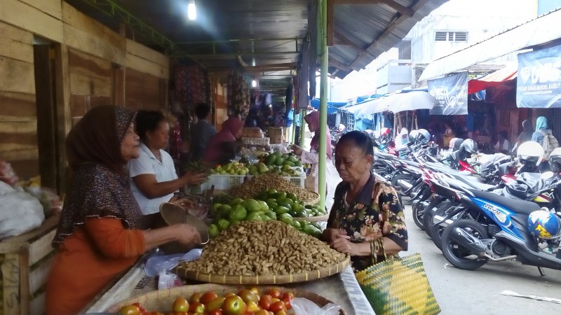Pasar sementara Bobotsari