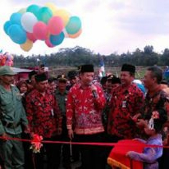 Bupati Resmikan Jembatan Selo Asih