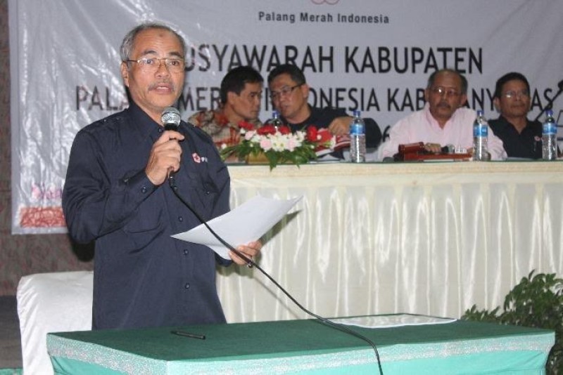 Dibyo Yuwono Terpilih Ketua PMI Cabang Banyumas 