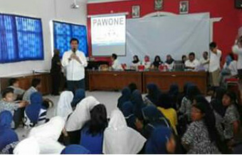 Suasana Sharing Moment Pawone SMP Negeri 2 Purwokerto
