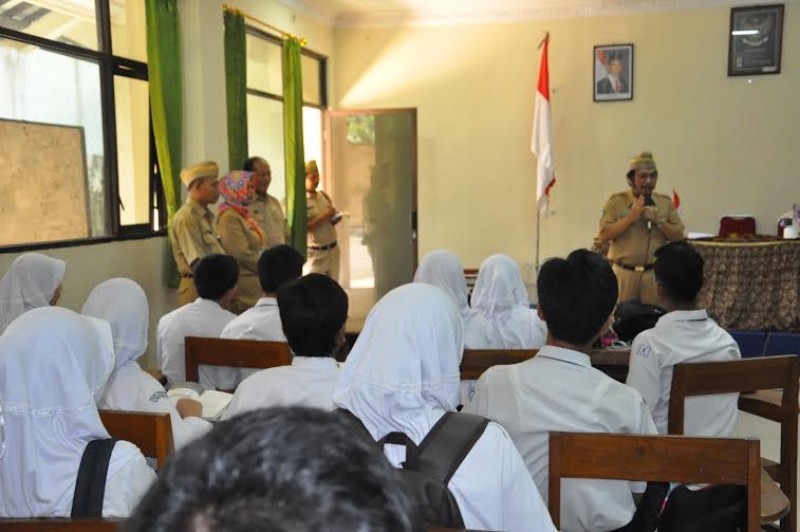 Wabup Pantau UN SMP