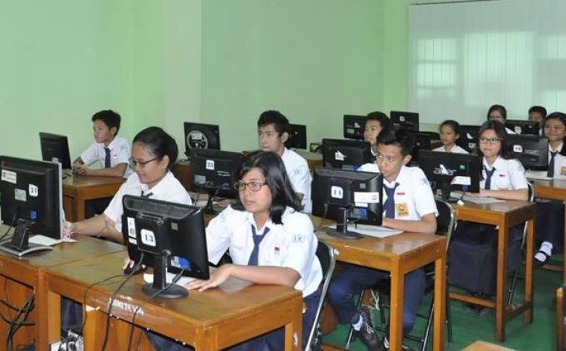 4 Sekolah SMP Di Banyumas, Menggelar UNBK