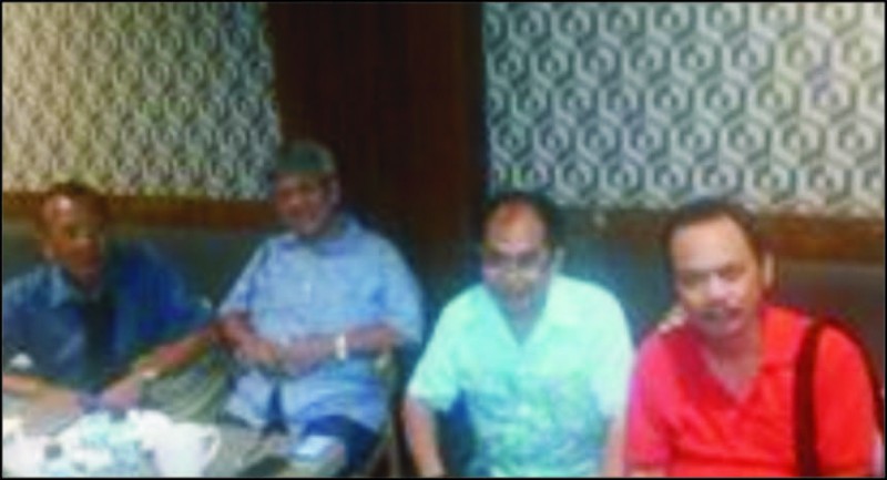 Dari kiri ke kanan : Anton Adi Wahyono, Ahmad Juned, Bambang Widodo ,Andy Merdeka