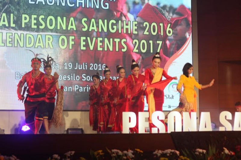 Launching Festival Pesona Sangihe 2016  dan Calendar of Events 2017