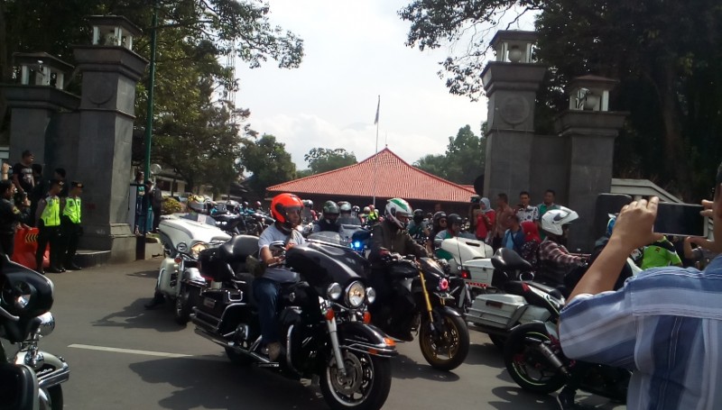 Seribu Lebih Moge Meraung di Purwokerto