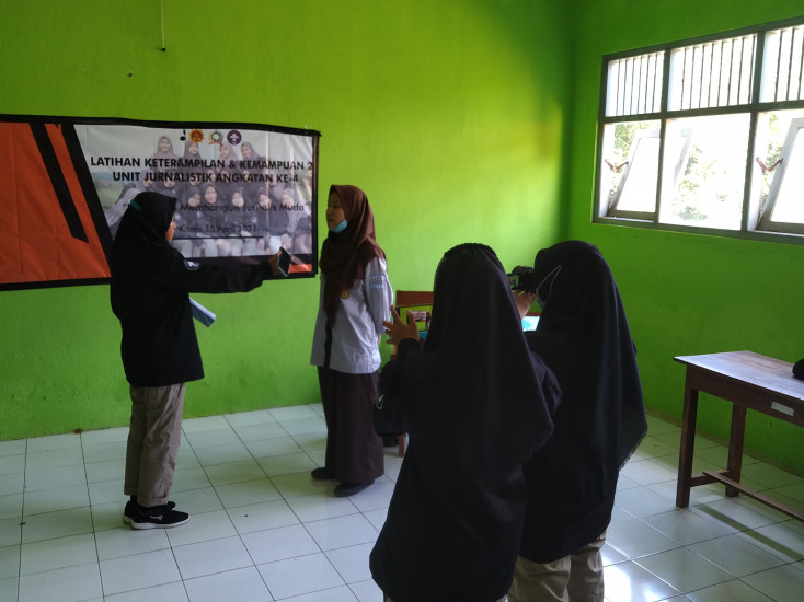 Ciptakan Jurnalis Pramuka, DKR Sumpiuh Gelar Lakatpuan Jurnalistik