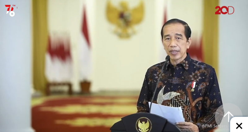Jokowi Perpanjang PPKM Level 4 hingga 9 Agustus