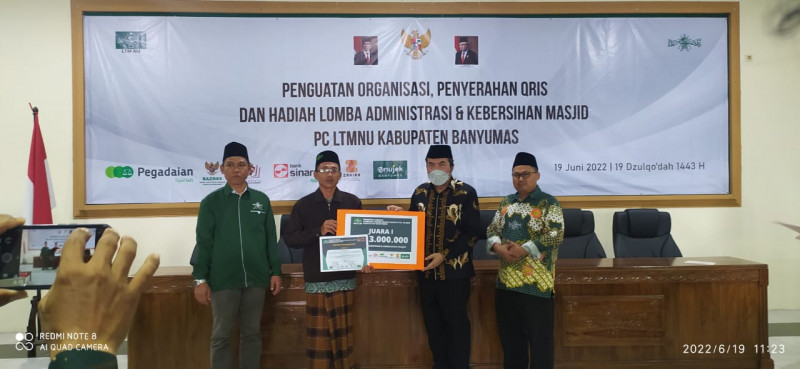 Lomba Administrasi dan Kebersihan Masjid, Ini Dia Juaranya...