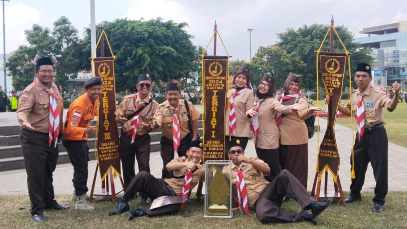 Gumelar Menjadi Kwarran Tergiat di Kwarcab Banyumas Tahun 2024