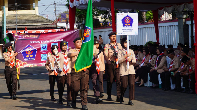 Tumbuhkan Minat Calon Anggota : 18 Satuan Karya Banyumas Unjuk Ketrampilan
