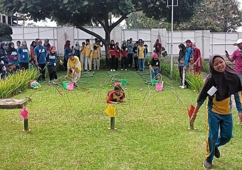 SOIna Banyumas Gelar Outbound Untuk Anak Tuna Grahita