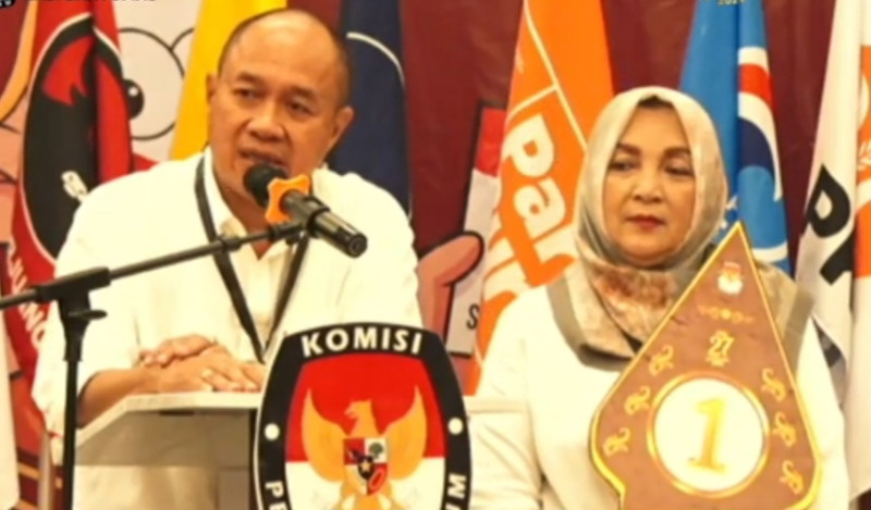 Lawan Kotak Kosong, Sadewo-Lintarti Dapat Nomor Urut 1 di Pilkada Banyumas