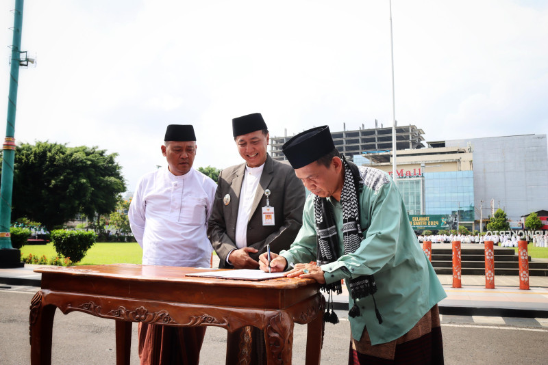 Kemenag dan Komisi Penanggulangan Aids MOU Tanggulangi HIV/AIDS di Banyumas