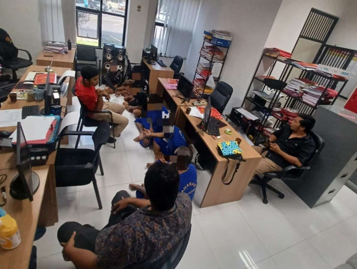 Empat Orang Kawanan Perampok Pangeralang Berhasil Ditangkap Polisi  Foto : Dokumentasi Humas Polresta Banyumas