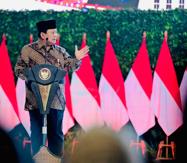 Presiden Prabowo Buka Rakornas Pemerintah Pusat dan Daerah Tahun 2024 di Sentul (Foto Setpres)