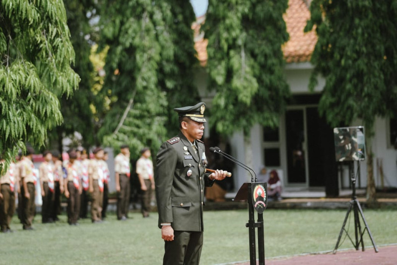 Dandim 0701 Banyumas Pimpin Upacara Ziarah Nasional Dalam Rangka Hari Pahlawan