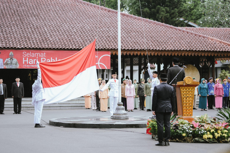 Pj Bupati Iwanuddin Moment Hari Pahlawan Momen Pemantik Runtuhkan Kultur dan Struktur Kemiskinan Serta kebodohan