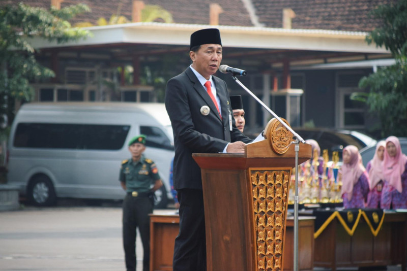 Pj Iwanuddin Pimpin Upacara Hari Kesehatan Nasional