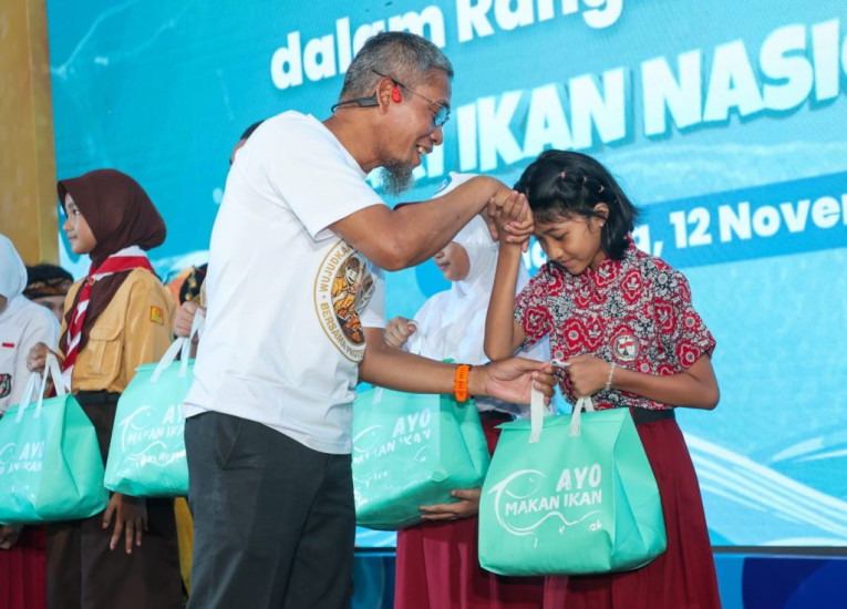  “Central Java Fish Market”, Upaya Pemprov Dorong Konsumsi Makan Ikan (Foto Diskominfo Jateng)
