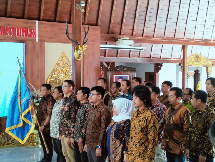 Liliek Darmawan Kembali Pimpin PWI Banyumas (Foto Hanan Wiyoko)