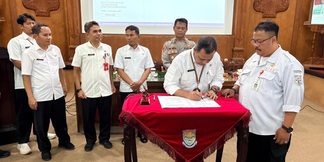 Pemkab Purbalingga Susun Dokumen Rencana Kontingensi Bencana Tanah Longsor