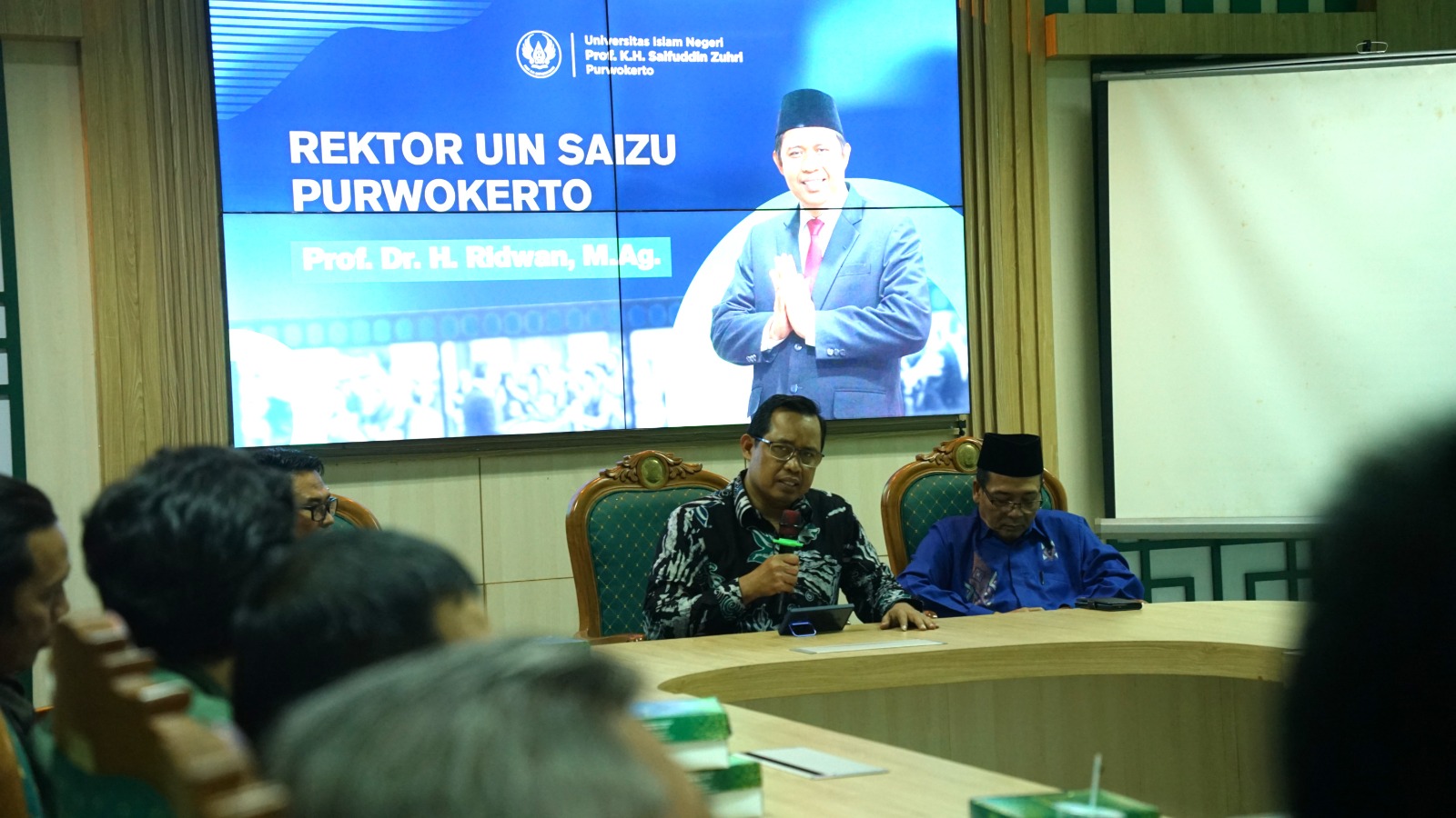 Rektor UIN Saizu Prof Ridwan: Citra Kampus Tidak Bisa Lepas dari Peran Media (Dok Humas UIN Saizu)