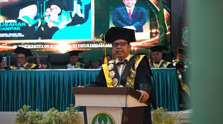 Rektor UIN Prof. K.H. Saifuddin Zuhri (UIN Saizu) Purwokerto, Prof. Ridwan