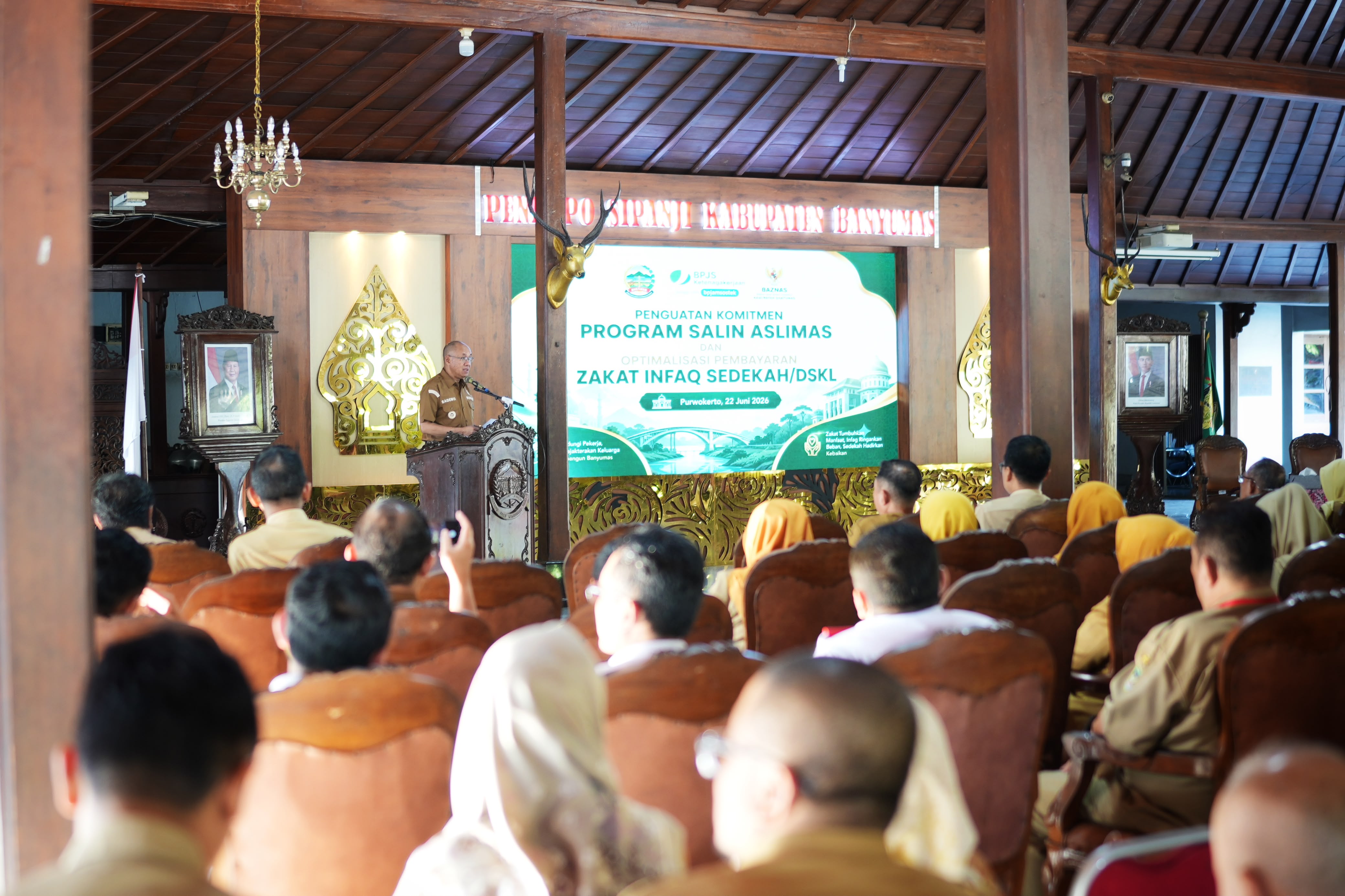 Bupati Banyumas Ajak ASN Lindungi Pekerja Rentan: Satu ASN, Satu Pekerja Terlindungi