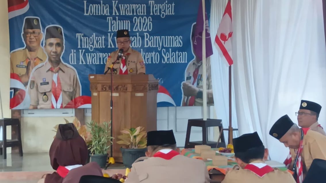 Kwarran Purwokerto Selatan Tunjukkan Komitmen Pembinaan Pramuka Dalam Lomba Kwarran Tergiat 2026