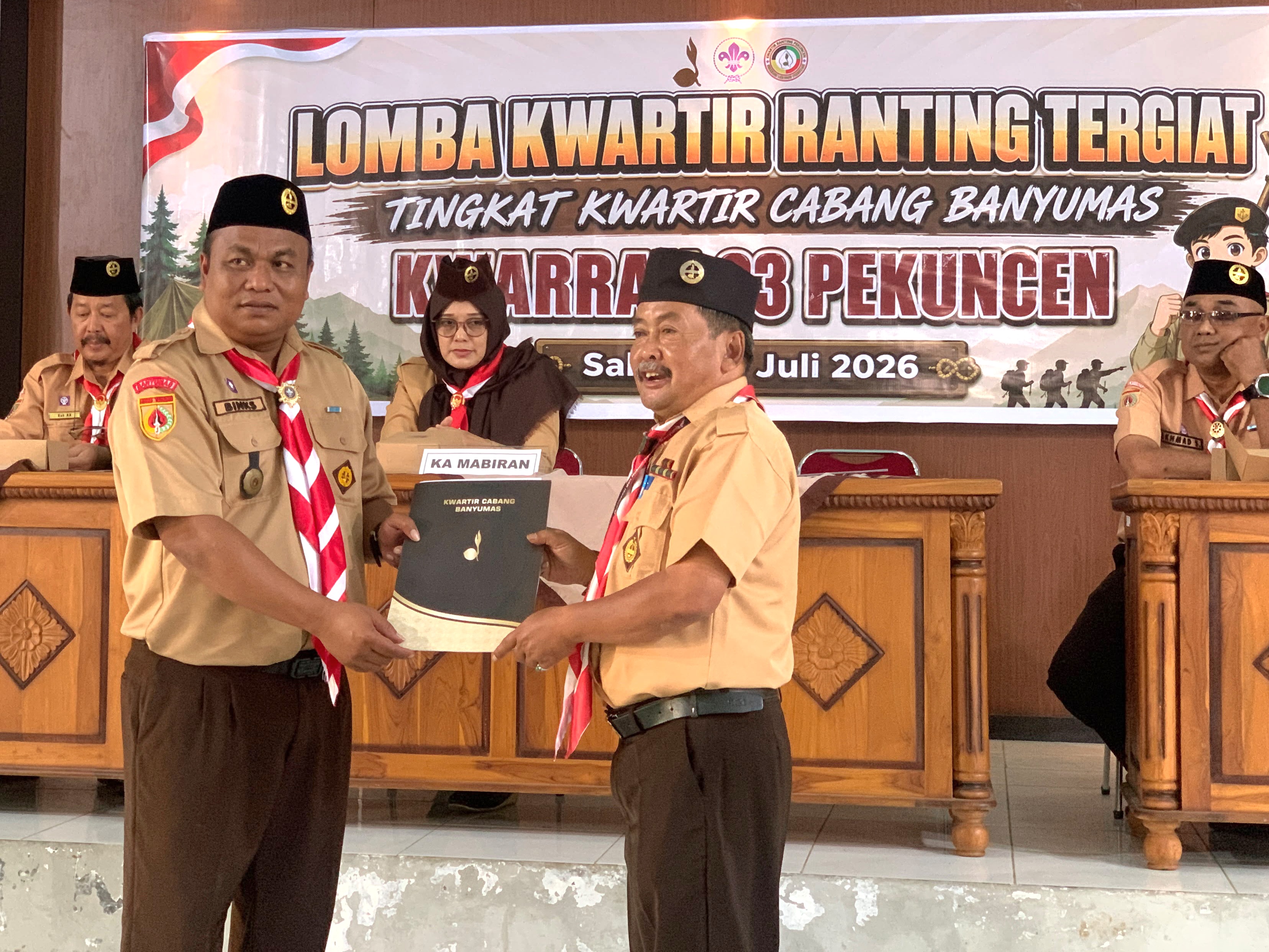 Kwarran Pekuncen Terima Visitasi Tim Lomba Kwarran Tergiat Tingkat Kwarcab Banyumas