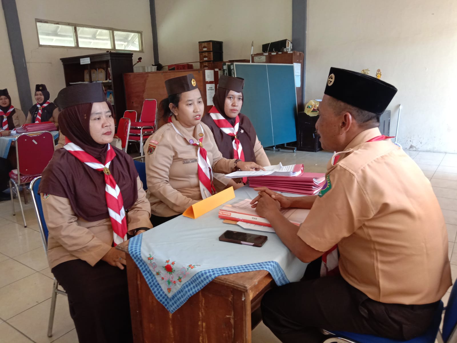 Visitasi Tim Lomba Kwarran Tergiat di Sokaraja, Momentum Memperkuat Kualitas Tata Kelola Organisasi 