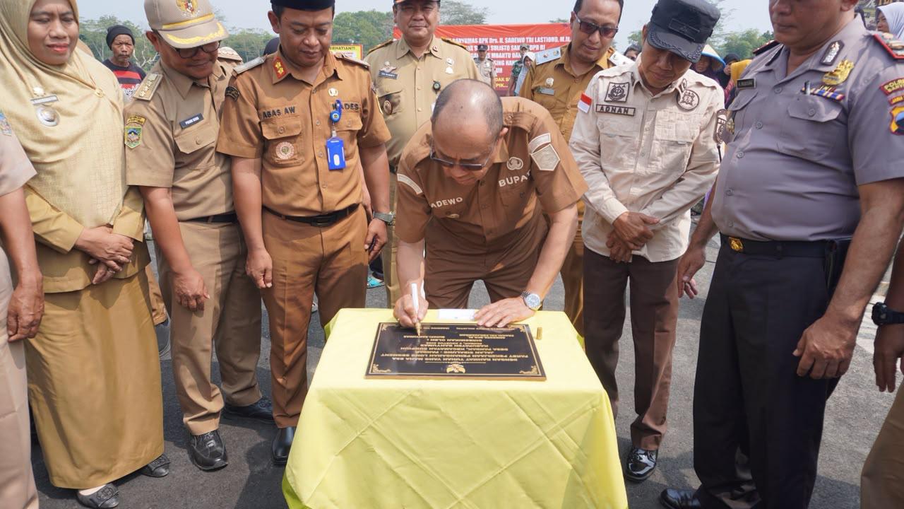 Bupati Sadewo Resmikan Jalan Pandak–Sibalung, Akses Makin Cepat, Ekonomi Desa Meningkat