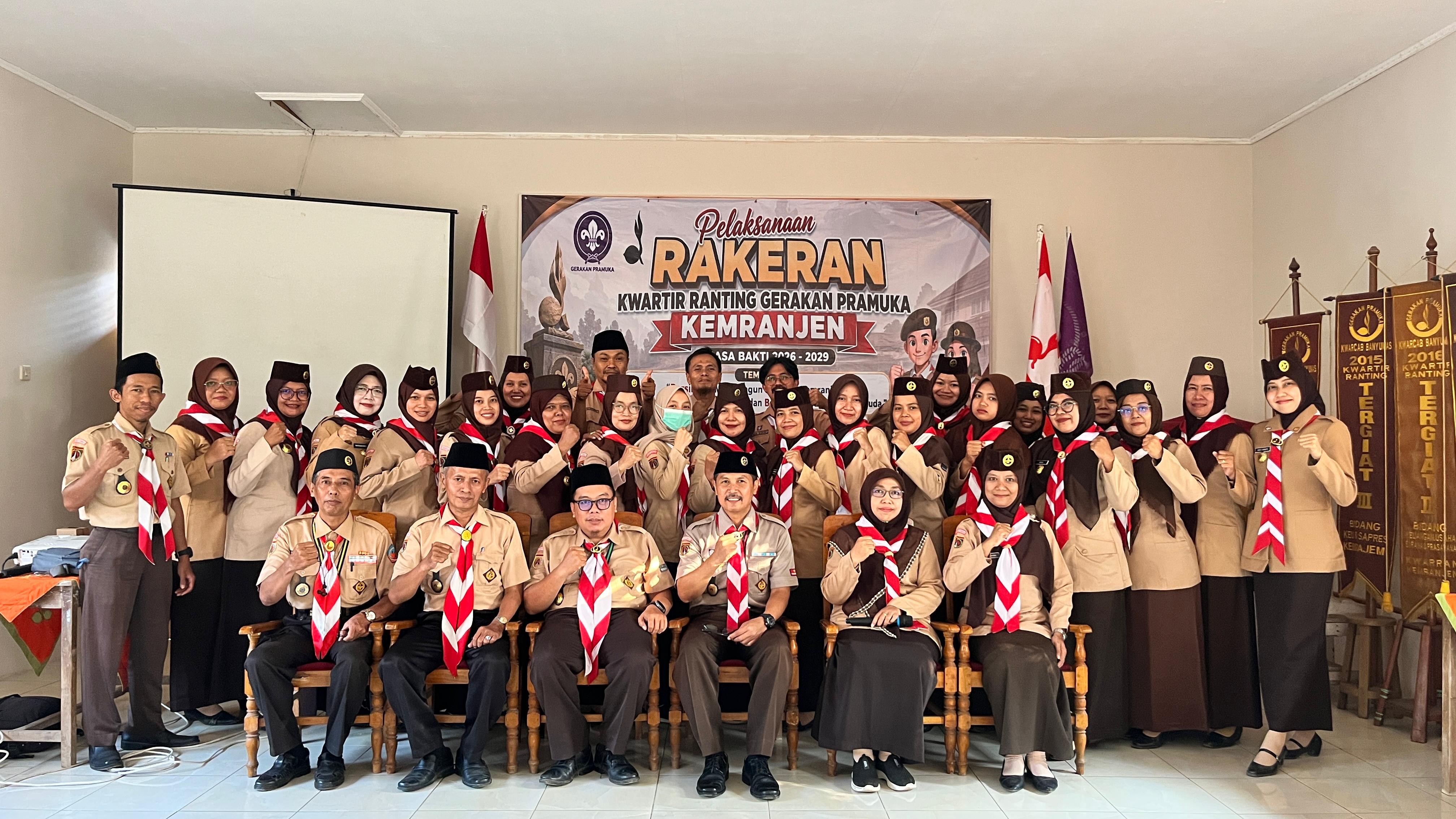 Kwarran Kemranjen Gelar Rapat Kerja Ranting, Susun Program Sisa Tahun 2026