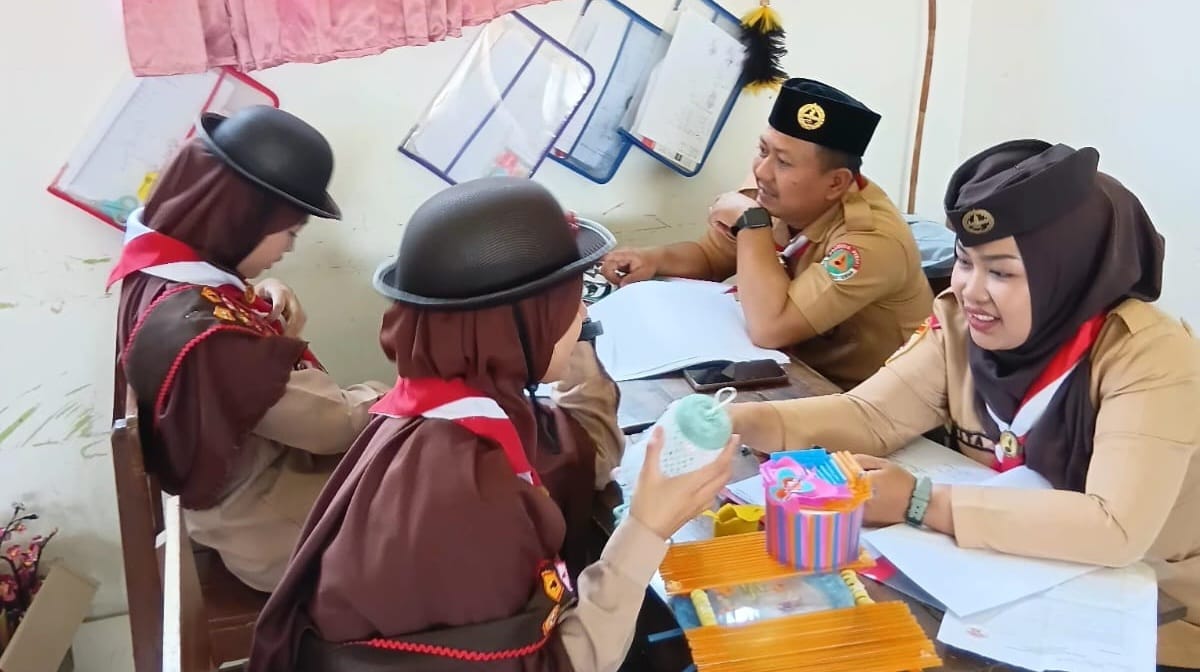 564 Pramuka Siaga dan Penggalang Kwarran Baturraden Ikuti Penilaian Pencapaian Pramuka Garuda