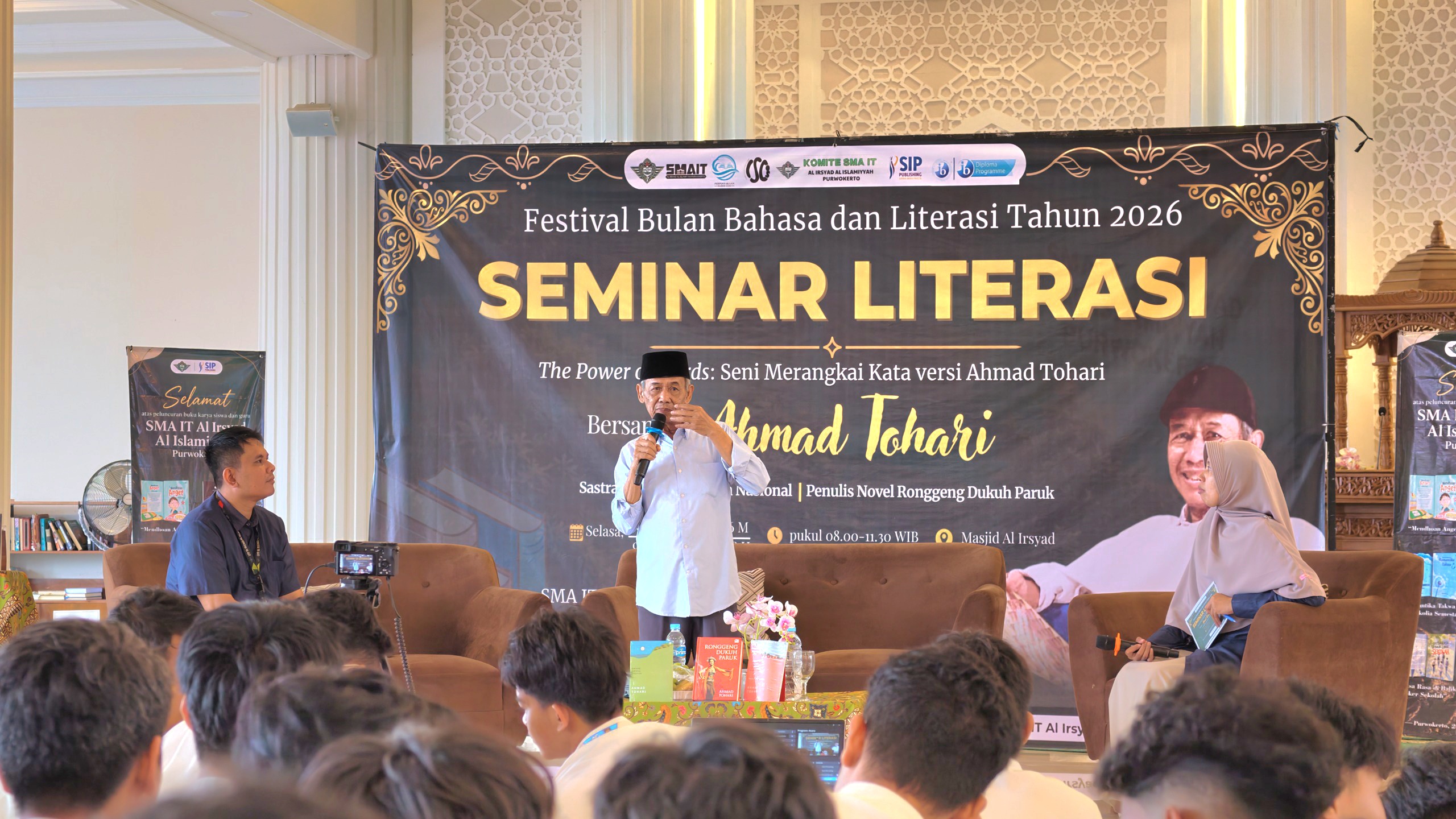 Al Irsyad Purwokerto Gelar Seminar, Bangun Budaya Literasi Sejak Dini
