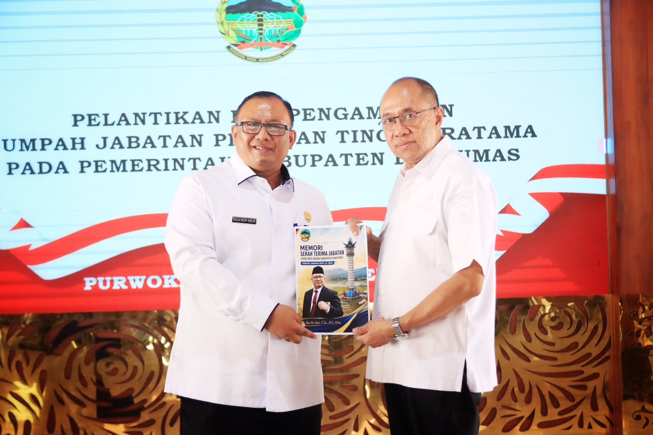 Lepas Kursi Sekda,Agus Nurhadi Jadi Staff Ahli Bupati